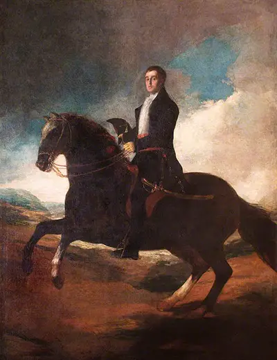 Equestrian Portrait of the 1st Duke of Wellington Francisco de Goya